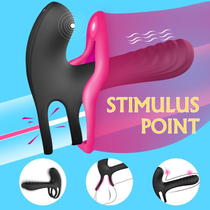 S-Hande Frank Remote Control Vibrating Penis Shaft - Sex Toys For Couples
