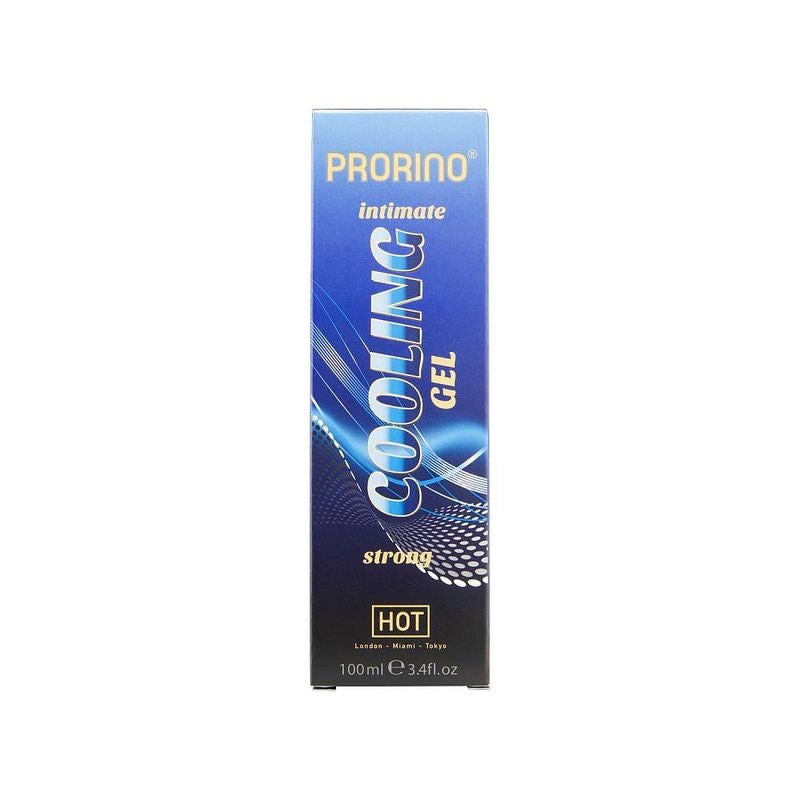 Hot Ero PRORINO Water Soluble Cooling Gel Strong 100ml - - Water Based Lubes