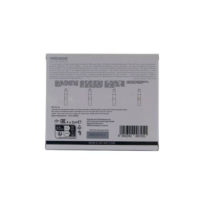 HOT Pheromone 4 Pack Perfume Tester Box for Women - - Sex Pheromones and Perfumes