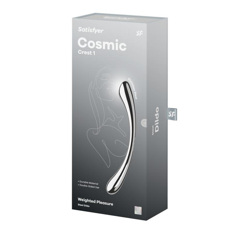 Satisfyer Cosmic Crest 1 High Quality Metal Dildo - - Steel Sex Toys