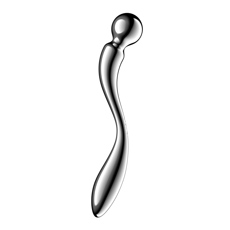 Satisfyer Star Force 2 Body Safe Metal Dildo - Silver - Steel Sex Toys