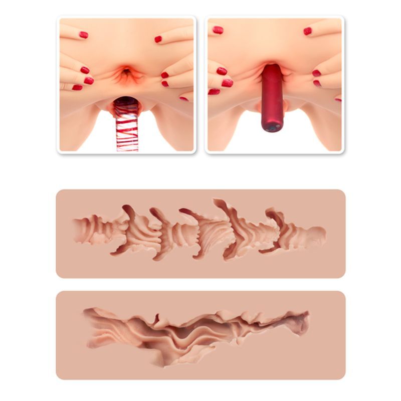 Naked Factory Spread Me Pussy and Anal Masturbator Monica - - Masturbators and Strokers