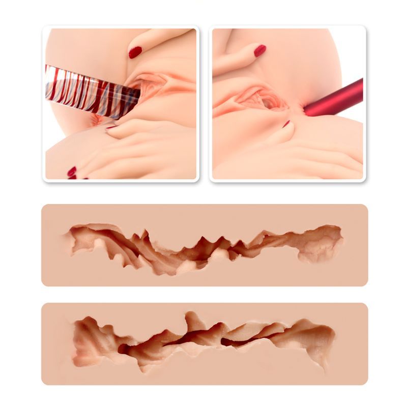 Naked Factory Spread Me Pussy and Anal Masturbator Barbie - - Masturbators and Strokers