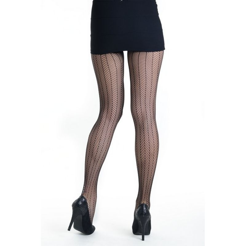 Killer Legs Sensual Arrow Womens Mesh Tights OS - - Fishnet and Thigh Highs