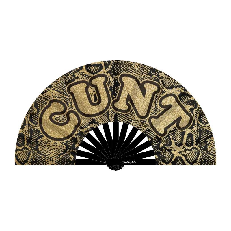 Wood Rocket Cunt Fan Adult Party Gifts - Animal Print - Party Gifts and Novelties