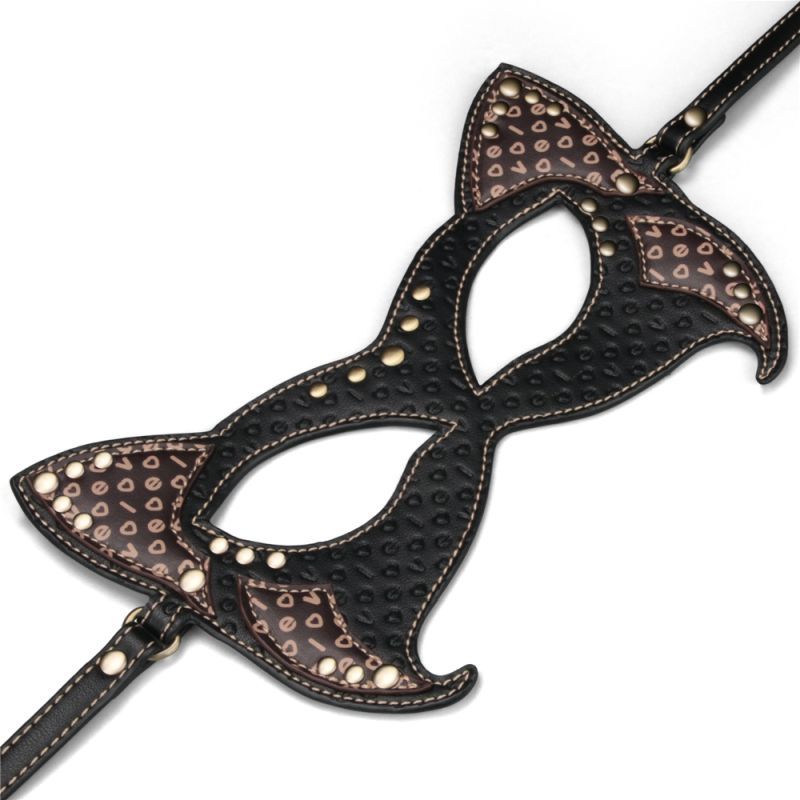 Lovetoy Rebellion Reign BDSM Play Cat Mask - - Masks And Blindfolds