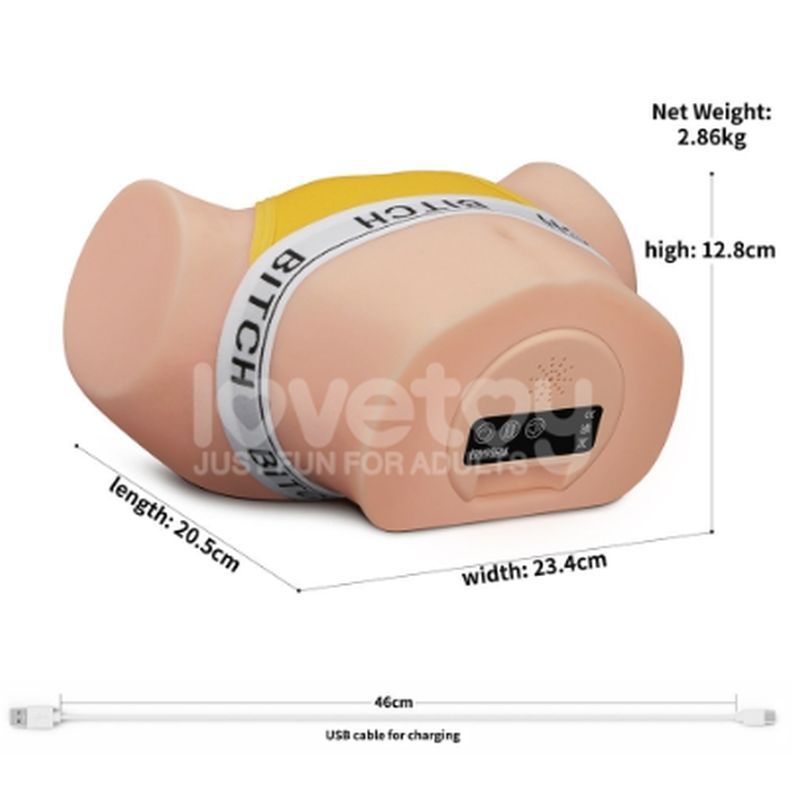 Lovetoy Streetgirls Sensation Pulse Masturbator With Thong - - Masturbators and Strokers