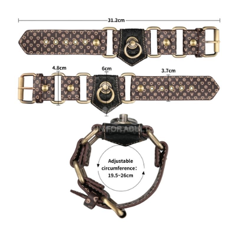 Lovetoy Rebellion Reign Fetish Play Hogtie Set - - Cuffs And Restraints