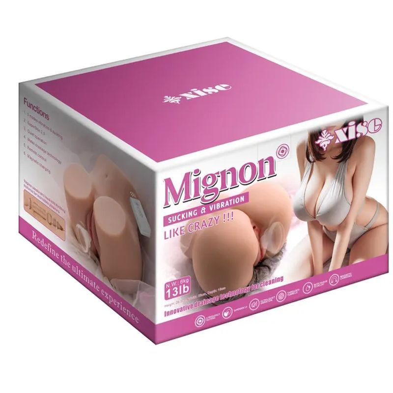 XISE Mignon USB Auto Suction Pussy and Ass Stroker with Remote - Masturbators and Strokers