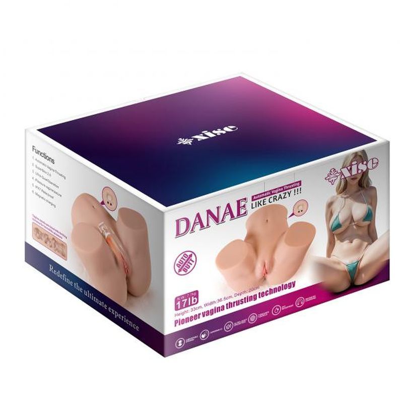 XISE Danae USB Auto Thrusting Realsitic Pussy and Ass Strokers - Masturbators and Strokers