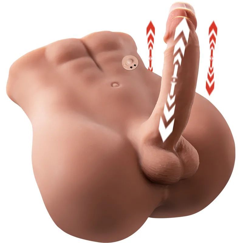 XISE Bartlett USB Auto Thrusting 15 cm Male Cock and Ass - Default Title - Masturbators and Strokers