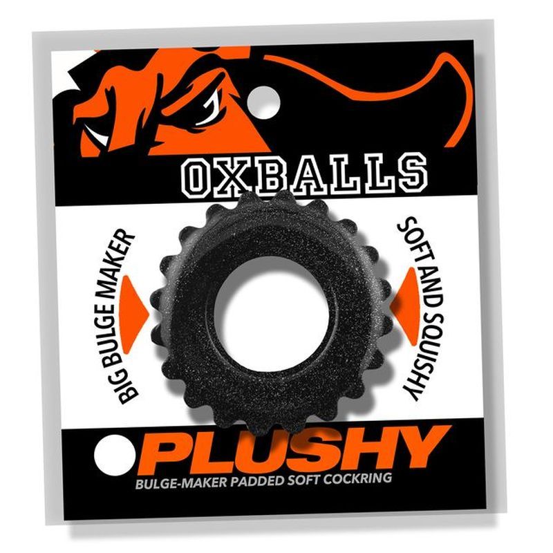 OxBalls Plushy Soft Comfort Fit Cock Ring - - Stretchy Cock Rings