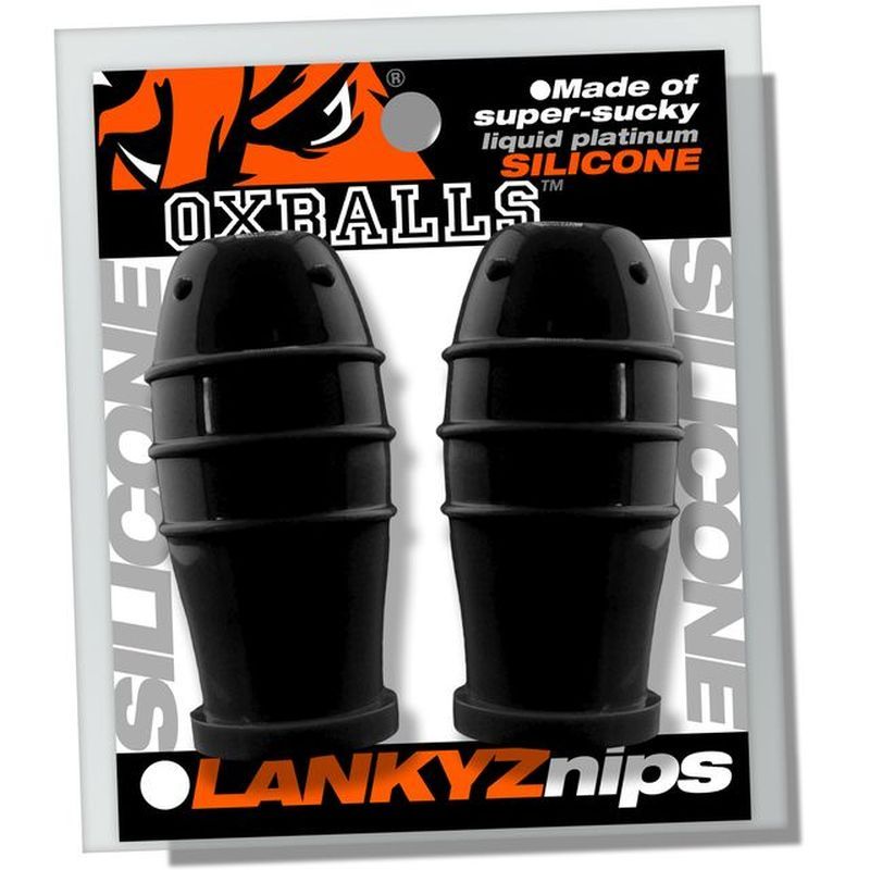 OxBalls Lankyz Silicone Womens Nipsuckers - - Nipple and Clit Clamps