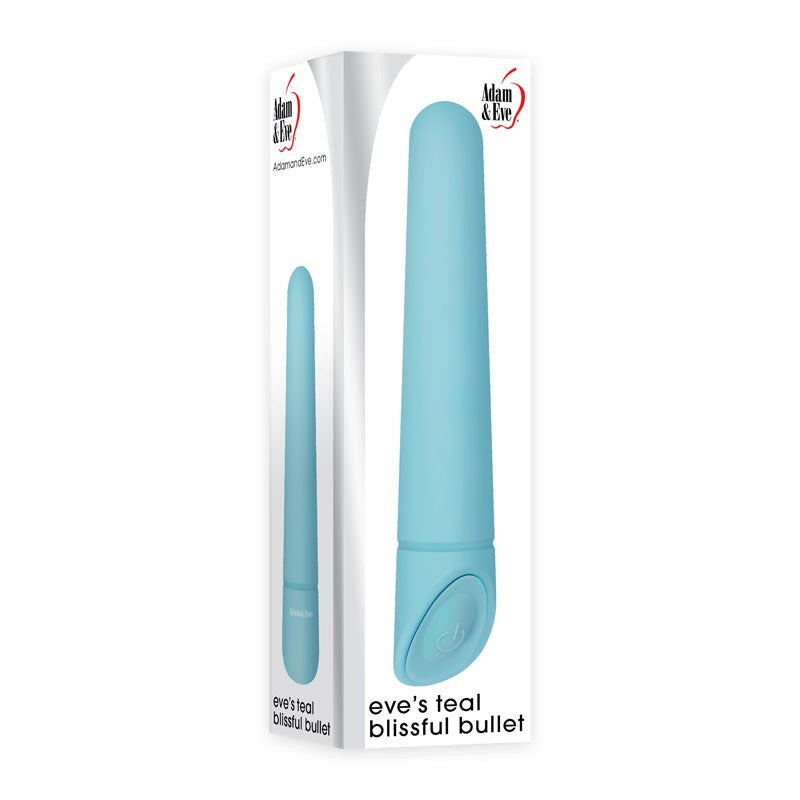 Adam & Eve Eve's Teal Blissful Bullet - - Bullet Vibrators