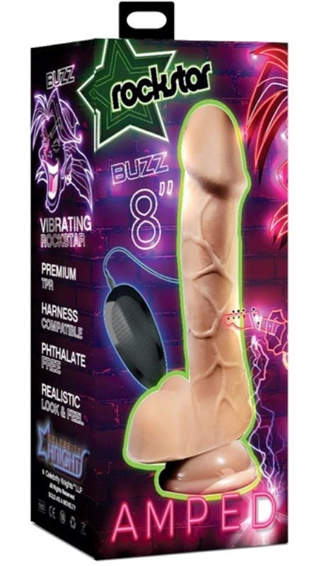 Amped - Buzz 8 - - Realistic Dildos