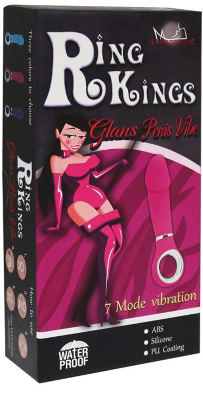 Aphrodisia Ring Kings 7 Mode Glans - Waterproof Vibrators