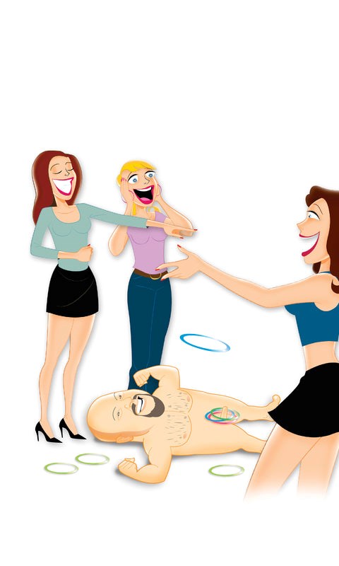 Pipedream Midget Man Inflatable Ring Toss Adult Sex Game - - Sex Games, Coupons and Tricks