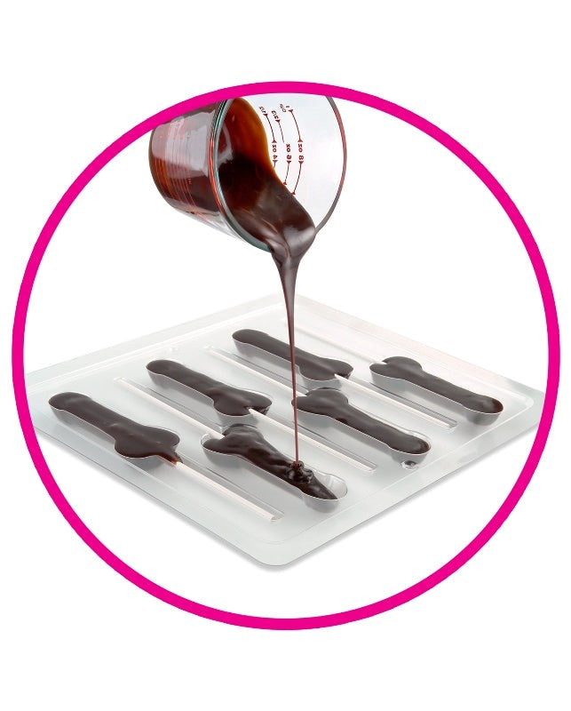 Pipedream Bachelorette Party Favors Pecker Lollipop Mold - - Sex Games, Coupons and Tricks