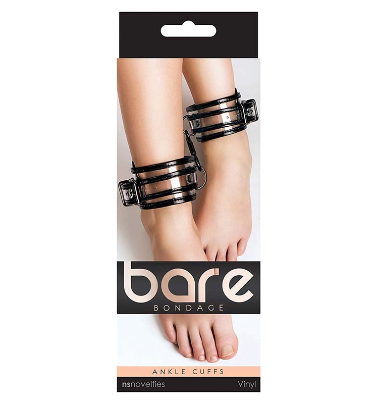 Bare Bondage Ankle Cuffs - - Collars And Cuffs