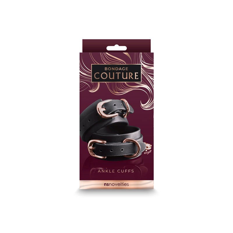 Bondage Couture Ankle Cuffs - - Collars And Cuffs