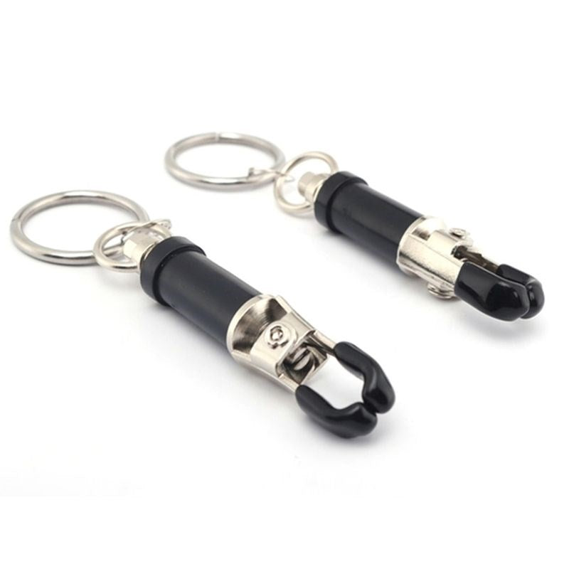 Bondage Ring Barrel Clamps - - Nipple and Clit Clamps