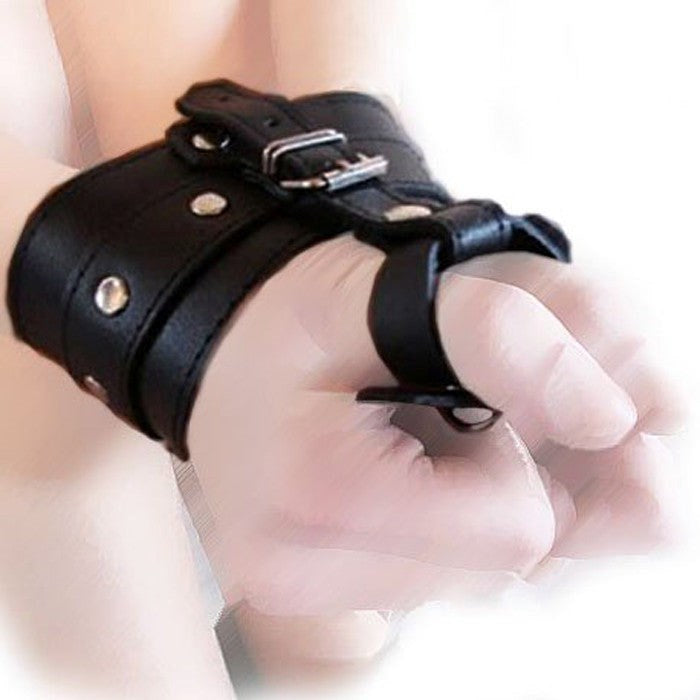 Bondage Wrist-Ankle and Thumb Restraints - - Collars And Cuffs