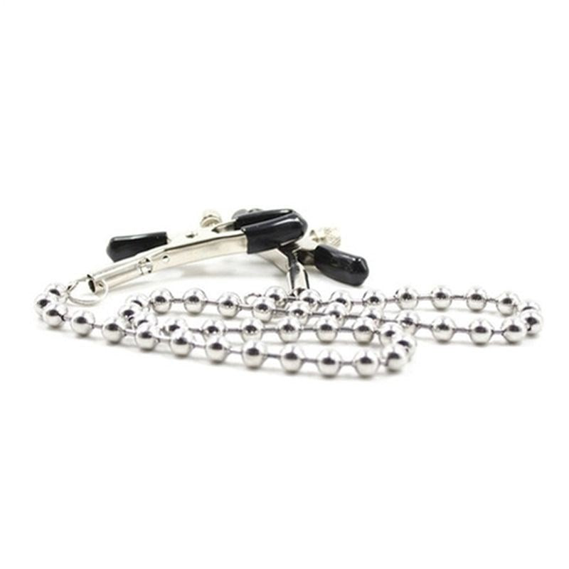 Chain Nipple Clamps - - Nipple and Clit Clamps