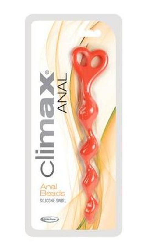 Climax Anal Anal Beads Swirl - - Anal Beads and Balls
