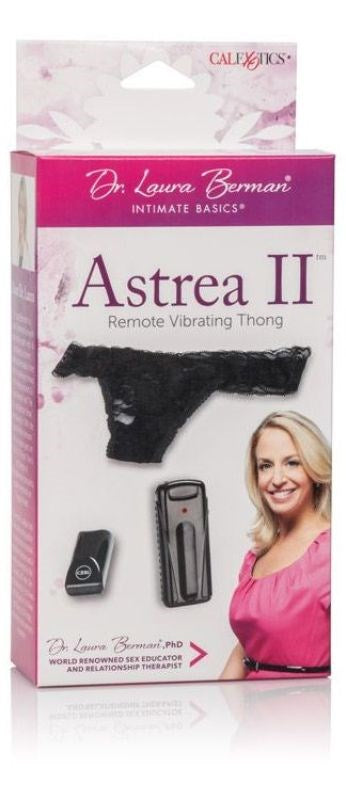 Dr. Laura Berman Astrea II Remote Control Vibrating Thong - - Remote Control Vibrators