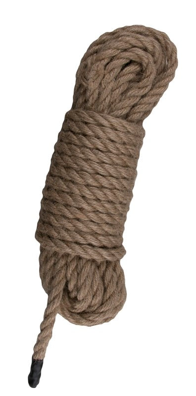 Easytoys Fetish Hemp Rope Natural 10 metre - - Collars And Cuffs