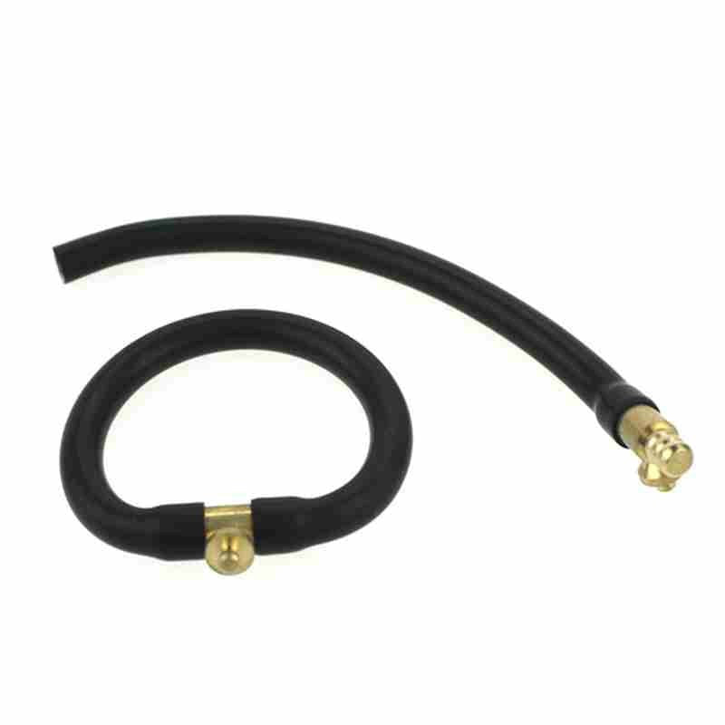 Electric Shock Tapered Elephant Dart Penis Plug with Tube - Electro Sex