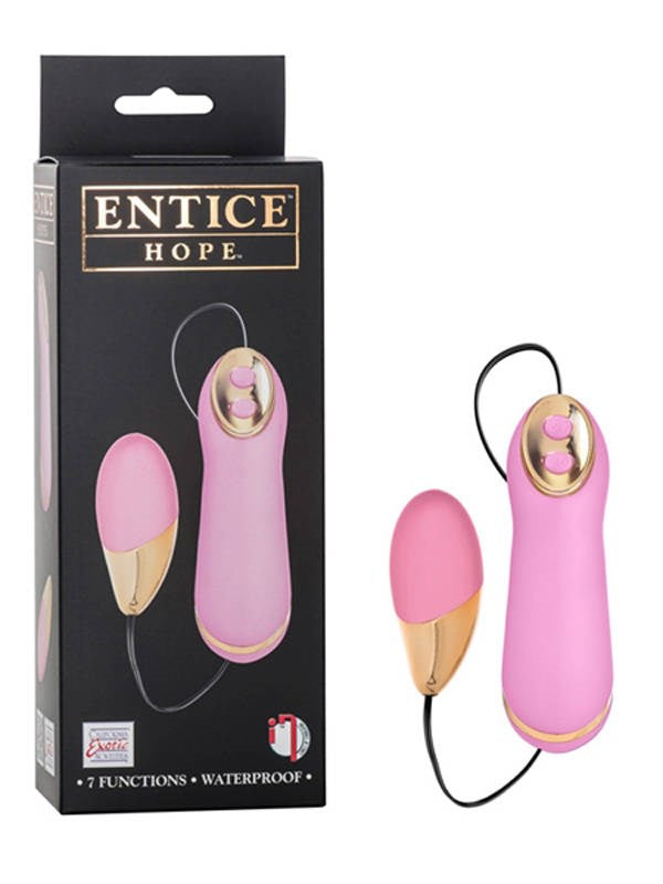 CalExotics Entice Hope Vibrating Bullet Massager - - Love Eggs and Kegel Exercisers