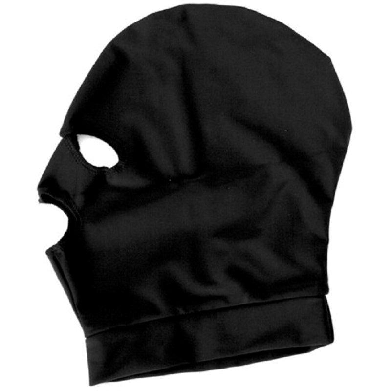 Fantasy Spandex 3 Hole Hood - - Bondage Hoods