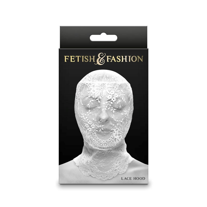 Fetish & Fashion - Lace Hood - - Bondage Hoods