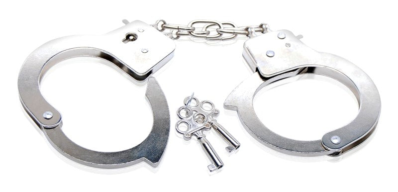 Fetish Fantasy Series Beginner's Metal Cuffs - - Collars And Cuffs