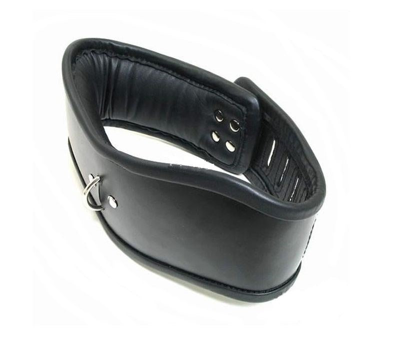 FetishLink Bondage Padded Lockable Collar - - Collars And Cuffs