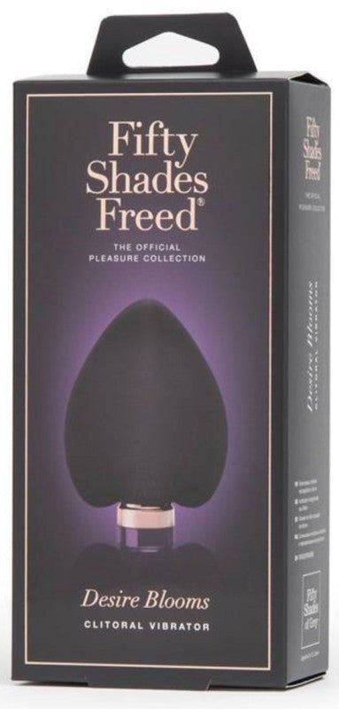 Fifty Shades Freed Desire Blooms Clitoral Vibrator - - Clit Ticklers and Pulsators