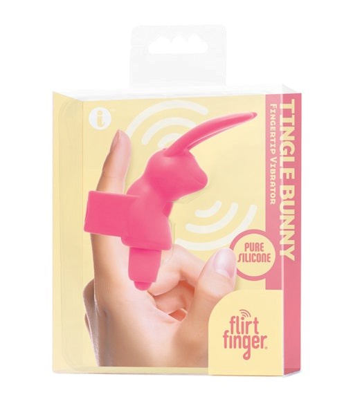 Flirt Finger Tingle Bunny - - Finger and Tongue Vibrators