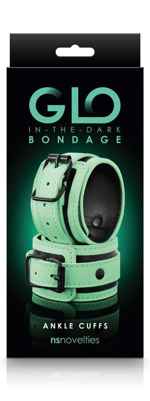 GLO Bondage Ankle Cuffs - - Collars And Cuffs