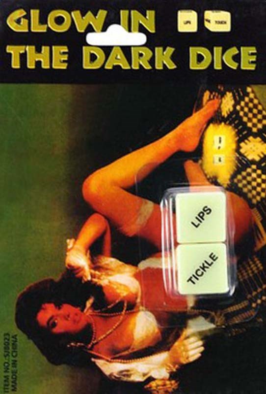 Glow In The Dark Foreplay Dice - Party Gifts and Novelties