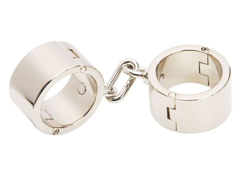 Hardcore Metal Bondage Cuffs - - Collars And Cuffs