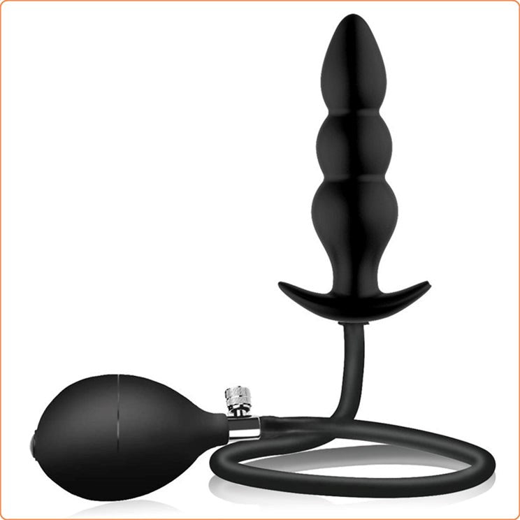 Inflatable Dildo Anal Beads - - Anal Beads and Balls