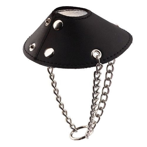 KinkLab Parachute Ball Stretcher Leather - - Ball and Cock Toys