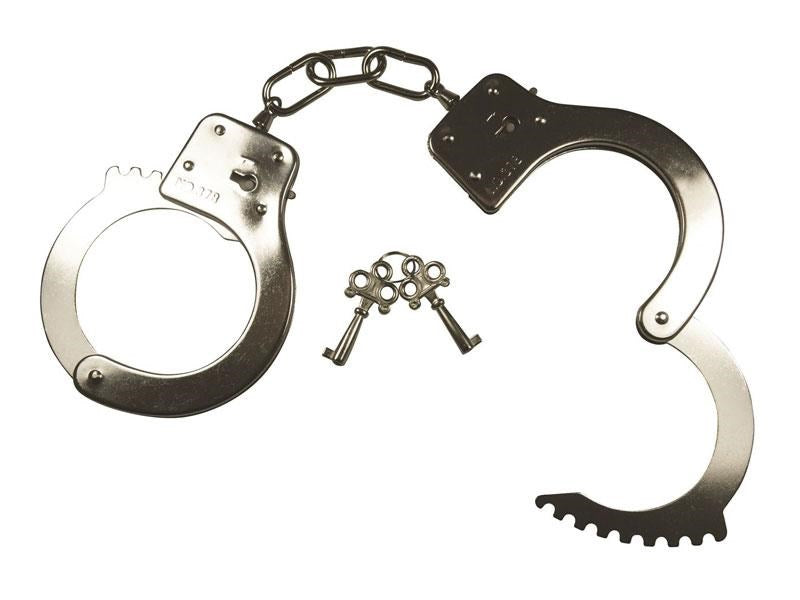 Manbound Metal Handcuffs - - Collars And Cuffs