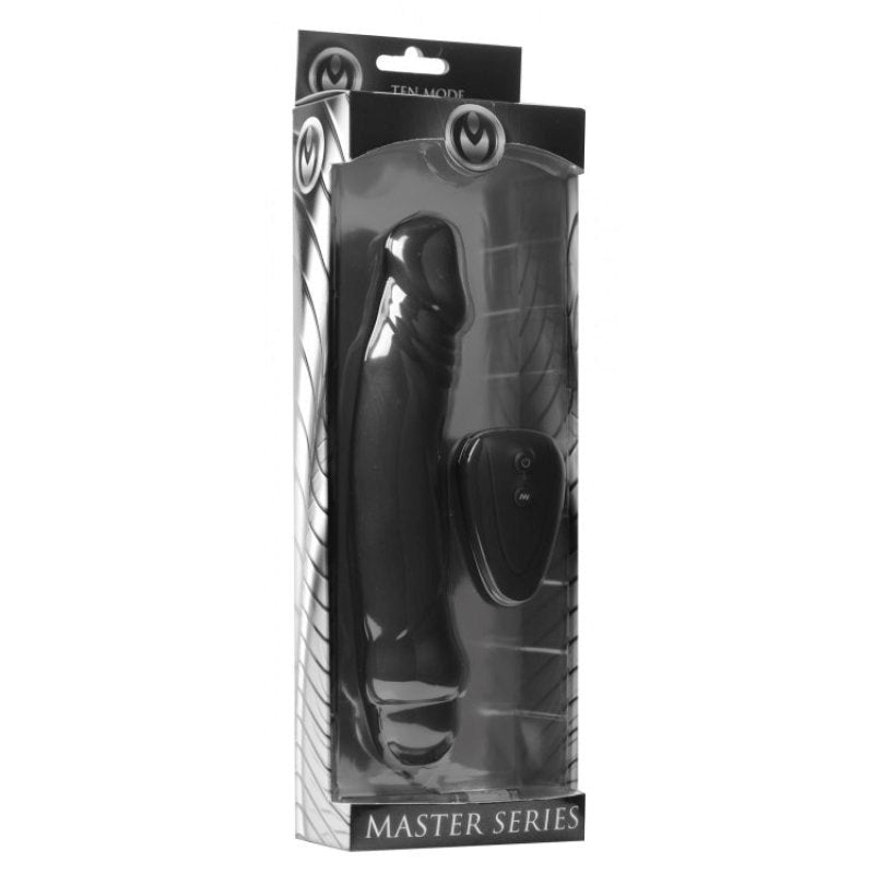 Masters Series Ivan 10X Remote Vibe - - Realistic Dildos