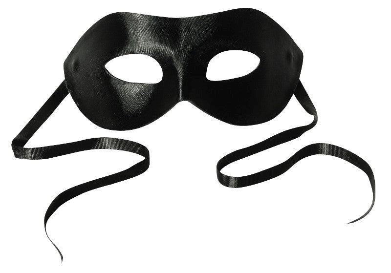 Midnight Satin Mask - - Masks And Blindfolds