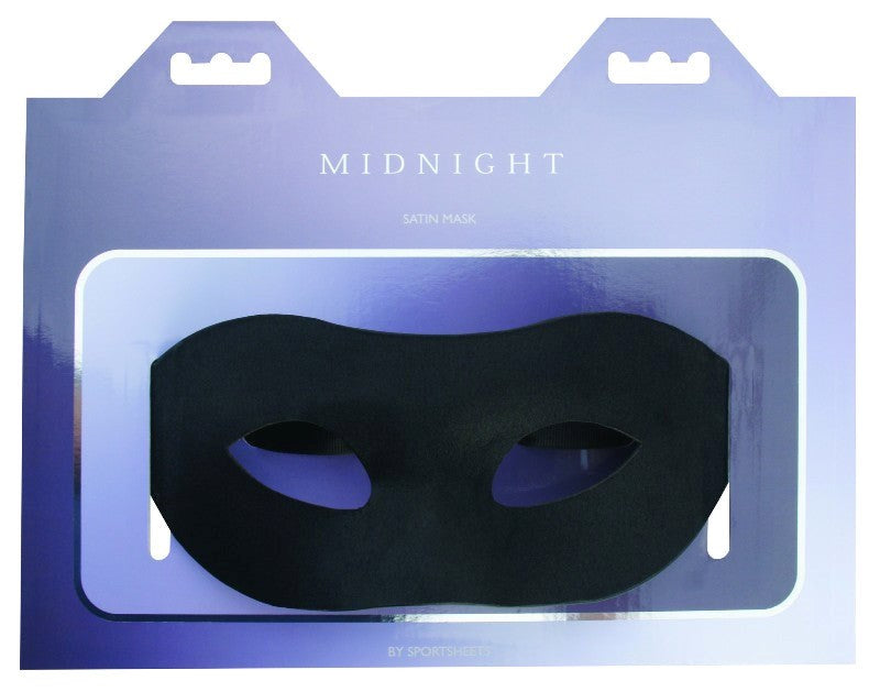 Midnight Satin Mask - - Masks And Blindfolds