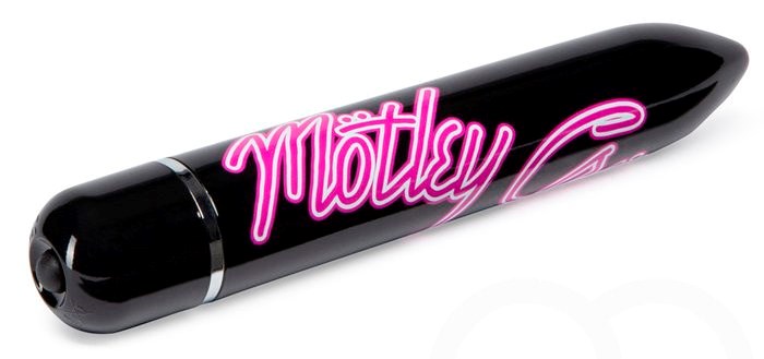 Motley Crue Girls Girls Girls 7 Function Vibrator Black - Bullet Vibrators