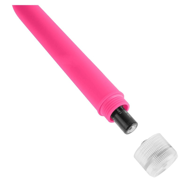 Neon Luv Touch Slims Pink - - Waterproof Vibrators