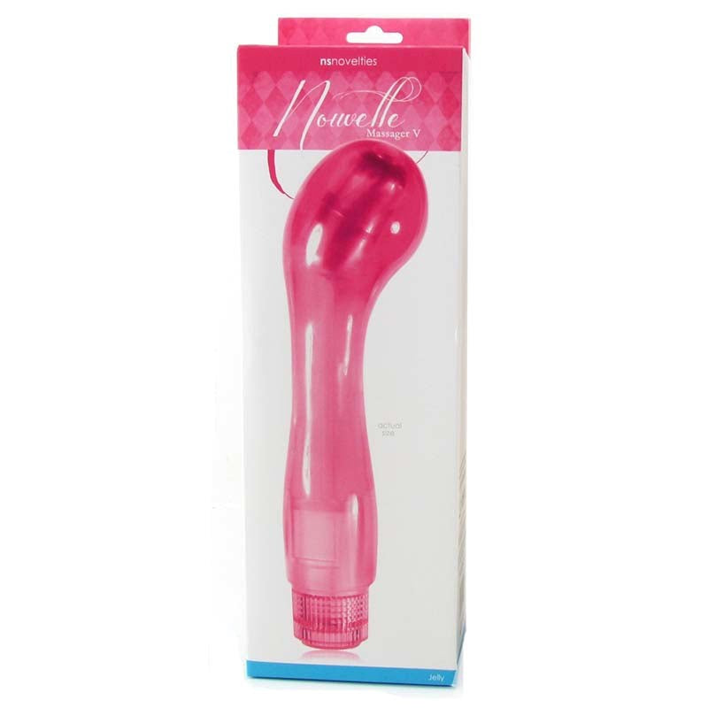 Nouvelle V Massager in Pink - - Bullet Vibrators